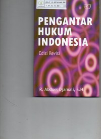 Image of Pengantar Hukum Indonesia